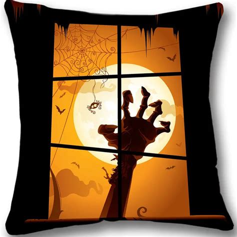 horror pillow cases|halloween pillows for women.